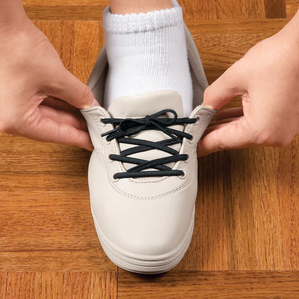 Elastic shoe laces